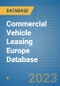 Commercial Vehicle Leasing Europe Database - Product Image