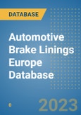 Automotive Brake Linings Europe Database- Product Image