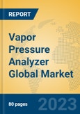 Vapor Pressure Analyzer Global Market Insights 2023, Analysis and Forecast to 2028, by Manufacturers, Regions, Technology, Application, Product Type- Product Image