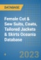 Female Cut & Sew Suits, Coats, Tailored Jackets & Skirts Oceania Database - Product Image
