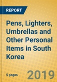 Pens, Lighters, Umbrellas and Other Personal Items in South Korea- Product Image