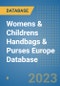 Womens & Childrens Handbags & Purses Europe Database - Product Image