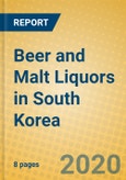 Beer and Malt Liquors in South Korea- Product Image