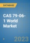 CAS 79-06-1 Acrylamide Chemical World Database - Product Thumbnail Image