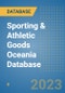 Sporting & Athletic Goods Oceania Database - Product Image