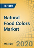 Natural Food Colors Market by Type (Carmine, Anthocyanins, Caramel, Annatto, Carotenoids, Chlorophyll, Spirulina), Source (Plant, Animal), Form (Liquid, Powder), Solubility (Water, Dye), Application (Processed Products, Beverages) - Global Forecast to 2027- Product Image