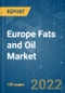 Europe Fats and Oil Market - Growth, Trends, COVID-19 Impact, and Forecasts (2022 - 2027) - Product Thumbnail Image