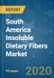 South America Insoluble Dietary Fibers Market - Growth, Trends, and Forecast (2020 - 2025) - Product Thumbnail Image