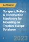 Scrapers, Rollers & Construction Machinery for Mounting on Tractors Europe Database - Product Image