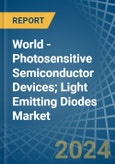 World - Photosensitive Semiconductor Devices; Light Emitting Diodes - Market Analysis, Forecast, Size, Trends and Insights. Update: COVID-19 Impact- Product Image