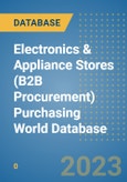 Electronics & Appliance Stores (B2B Procurement) Purchasing World Database- Product Image