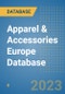 Apparel & Accessories Europe Database - Product Image