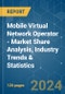 Mobile Virtual Network Operator (MVNO) - Market Share Analysis, Industry Trends & Statistics, Growth Forecasts 2019 - 2029 - Product Image