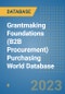 Grantmaking Foundations (B2B Procurement) Purchasing World Database - Product Image