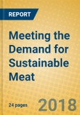 Meeting the Demand for Sustainable Meat- Product Image