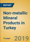 Non-metallic Mineral Products in Turkey- Product Image