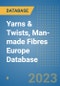 Yarns & Twists, Man-made Fibres Europe Database - Product Image