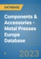 Components & Accessories - Metal Presses Europe Database - Product Thumbnail Image