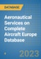 Aeronautical Services on Complete Aircraft Europe Database - Product Thumbnail Image