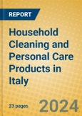 Household Cleaning and Personal Care Products in Italy- Product Image