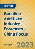 Gasoline Additives Industry Forecasts - China Focus- Product Image