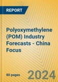 Polyoxymethylene (POM) Industry Forecasts - China Focus- Product Image