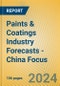 Paints & Coatings Industry Forecasts - China Focus - Product Thumbnail Image