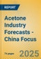 Acetone Industry Forecasts - China Focus - Product Thumbnail Image