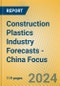 Construction Plastics Industry Forecasts - China Focus - Product Image