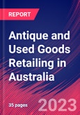 Antique and Used Goods Retailing in Australia - Industry Market Research Report- Product Image