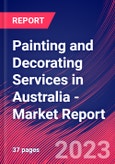 Painting and Decorating Services in Australia - Industry Market Research Report- Product Image