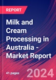Milk and Cream Processing in Australia - Industry Market Research Report- Product Image