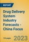 Drug Delivery System Industry Forecasts - China Focus - Product Image