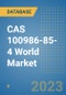 CAS 100986-85-4 Levofloxacin Chemical World Report - Product Thumbnail Image