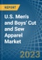 U.S. Men's and Boys' Cut and Sew Apparel Market Analysis and Forecast to 2025 - Product Image