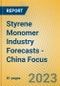 Styrene Monomer Industry Forecasts - China Focus - Product Image