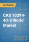 CAS 10294-40-3 Barium chromate Chemical World Report - Product Thumbnail Image