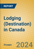 Lodging (Destination) in Canada- Product Image