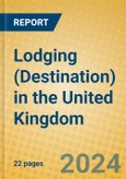 Lodging (Destination) in the United Kingdom- Product Image