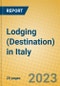 Lodging (Destination) in Italy - Product Image