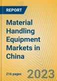 Material Handling Equipment Markets in China- Product Image