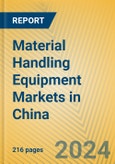 Material Handling Equipment Markets in China- Product Image