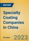 Specialty Coating Companies in China- Product Image