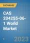 CAS 204255-06-1 5-Azido Oseltamivir Chemical World Database - Product Image
