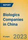 Biologics Companies in China- Product Image