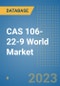 CAS 106-22-9 (26489-01-0) Citronellol Chemical World Database - Product Image
