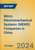 Micro Electromechanical Systems (MEMS) Companies in China- Product Image