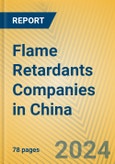 Flame Retardants Companies in China- Product Image