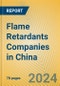 Flame Retardants Companies in China - Product Image