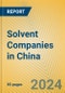 Solvent Companies in China - Product Thumbnail Image